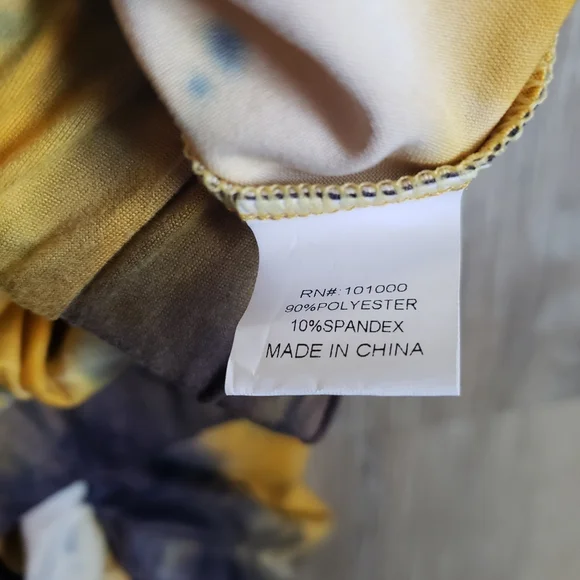 TIE DYE RUCHED LEGGINGS - Picture 13 of 13